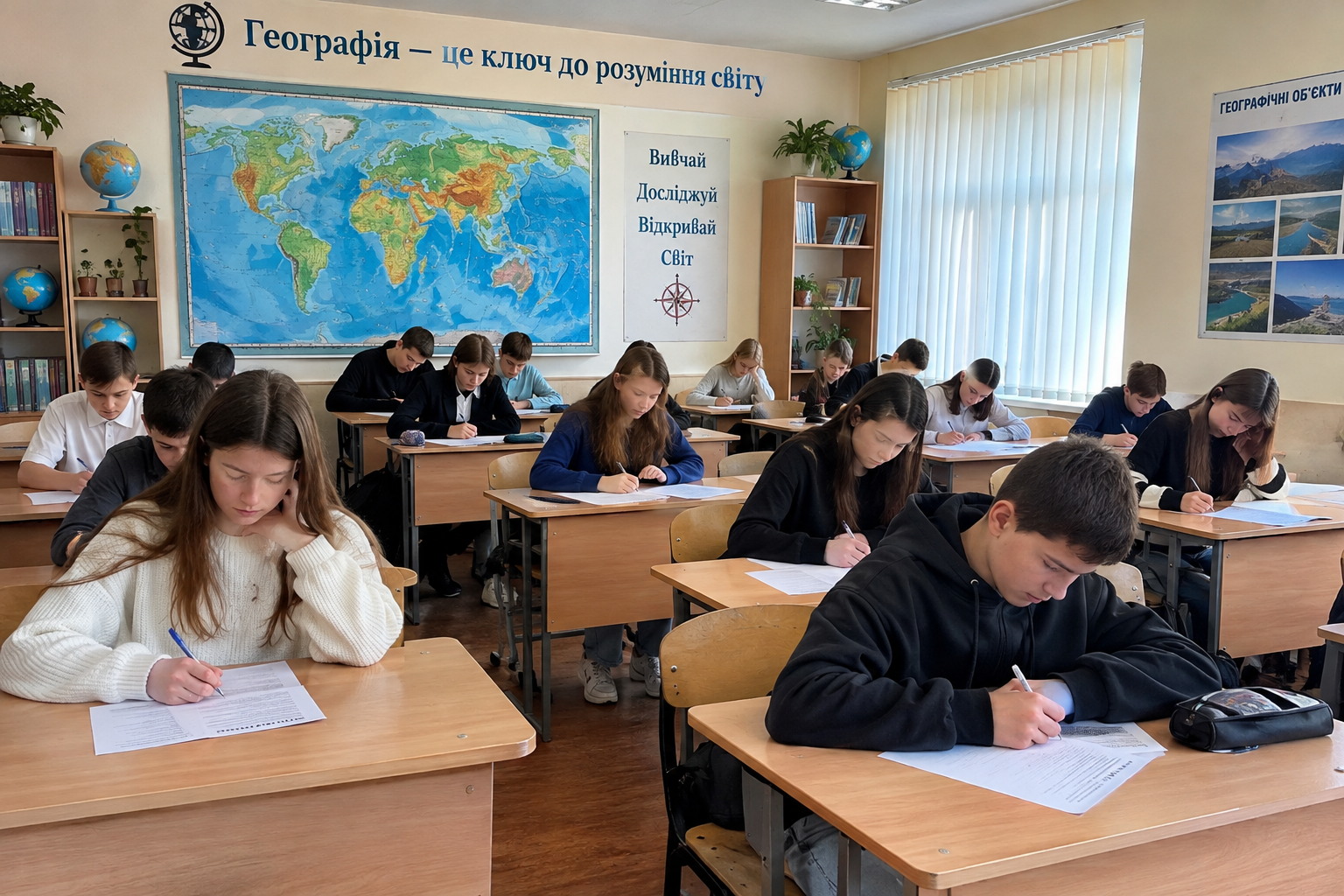 Географічна олімпіада: знаємо, досліджуємо, відкриваємо!